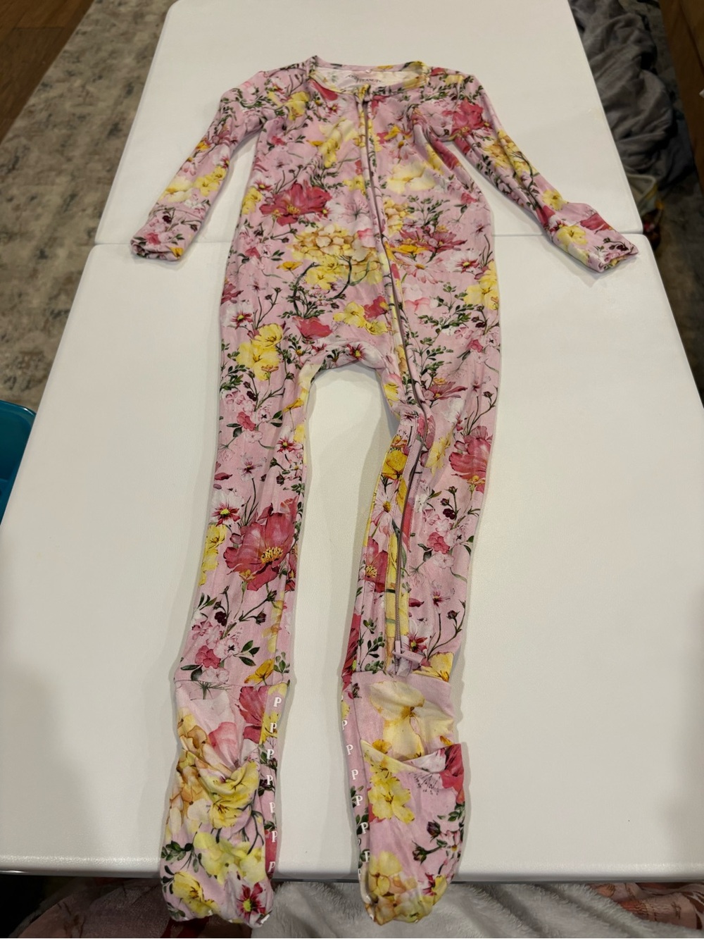 Posh Peanut Floral Zippy // 2T